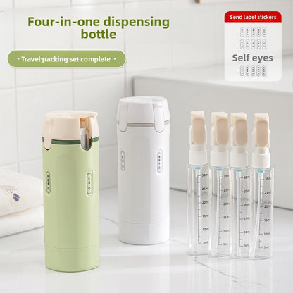 Flaxon™ 4-in-1 Refillable Travel Bottle