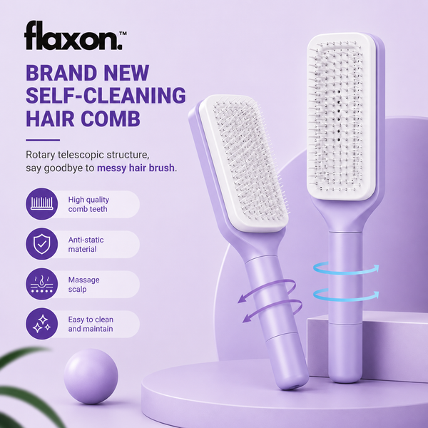 Flaxon™ FlexRotate Hair Brush