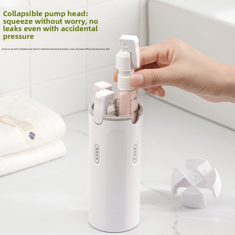 Flaxon™ 4-in-1 Refillable Travel Bottle