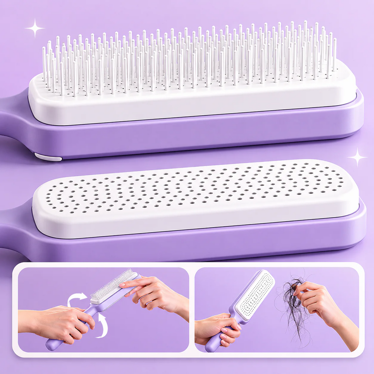 Flaxon™ FlexRotate Hair Brush